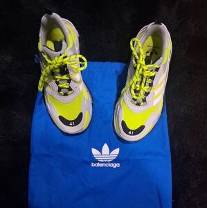 100% Authentic Balenciaga Sneakers - Neon Yellow and Gray